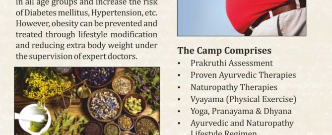 JSS Ayurveda Hospital has organized 10-days Camp