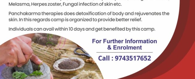 JSS AYurveda Hospital, Mysuru, Camp on Skin Disease 14.01.2023 to 31.01.2023
