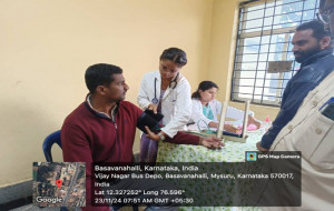 jss-ayurvedha-hospital-General Health Check up Camp at KSRTC Bus Depots Mysore-01