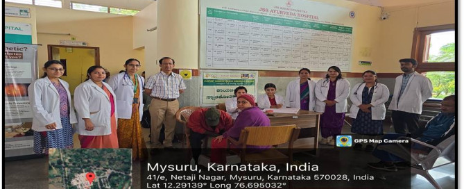 JSS Ayurvedha Mysuru, BMD Camp, June 2025